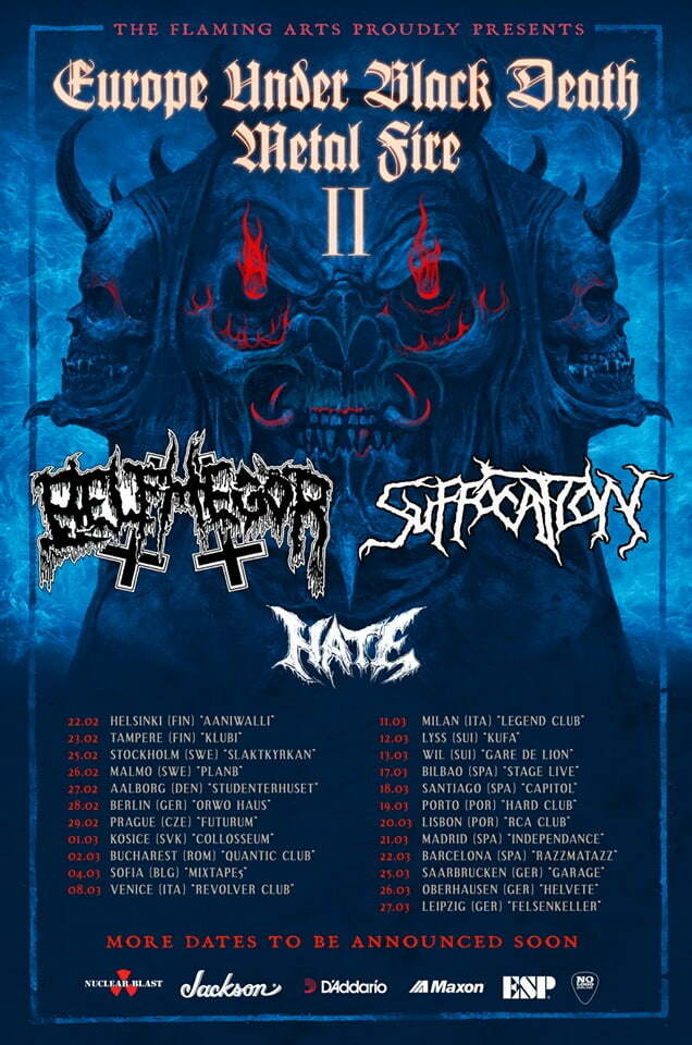 Belphegor and Suffocation Are Return to Europe in 2020