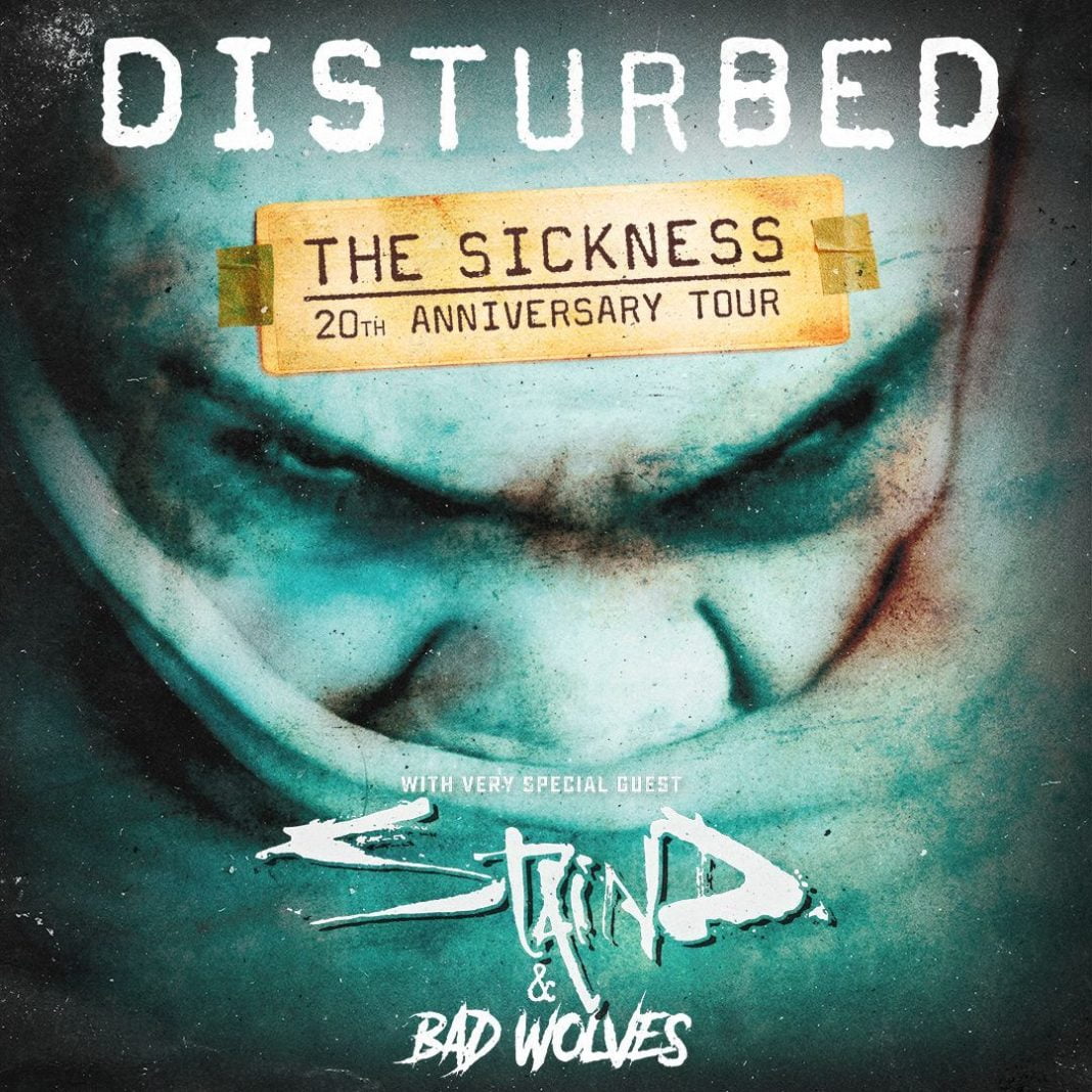 disturbed the sickness tour