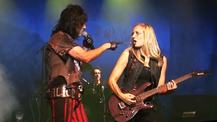 Nita Strauss Talks About Alice Cooper And Her Rare Known Side