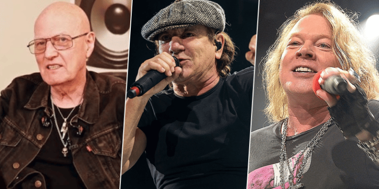 AC/DC Drummer Says He Shocked When Brian Johnson Replaced With Axl Rose