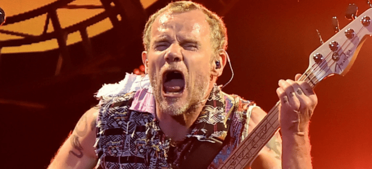 RHCP’s Flea Sends A Special Pose To Condemn Racism