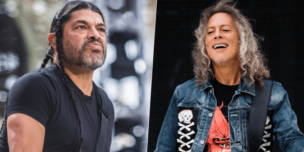 Metallica Stars Kirk Hammett And Robert Trujillo's Unseen Rehearsal ...