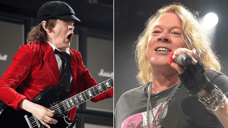 AC/DC’s Angus Young  Admits His Admiration For Guns N’ Roses Star AXL ROSE