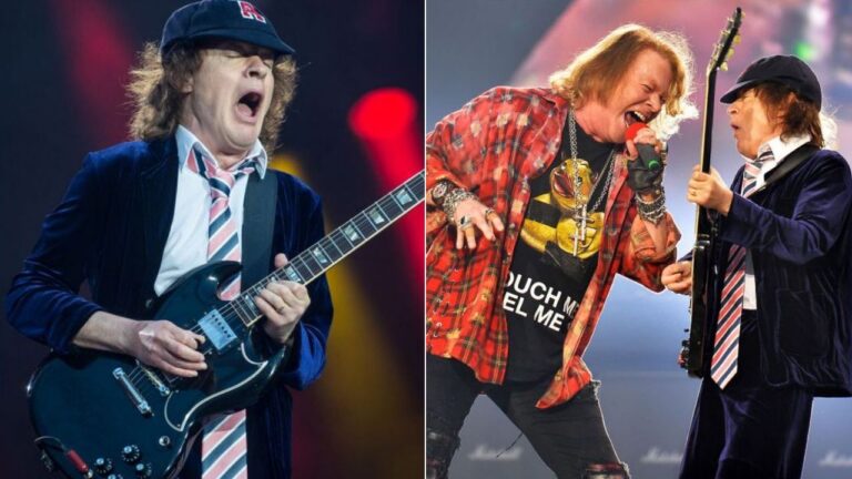 ANGUS YOUNG Breaks Silence on AXL ROSE’s Reunion Rumors With AC/DC