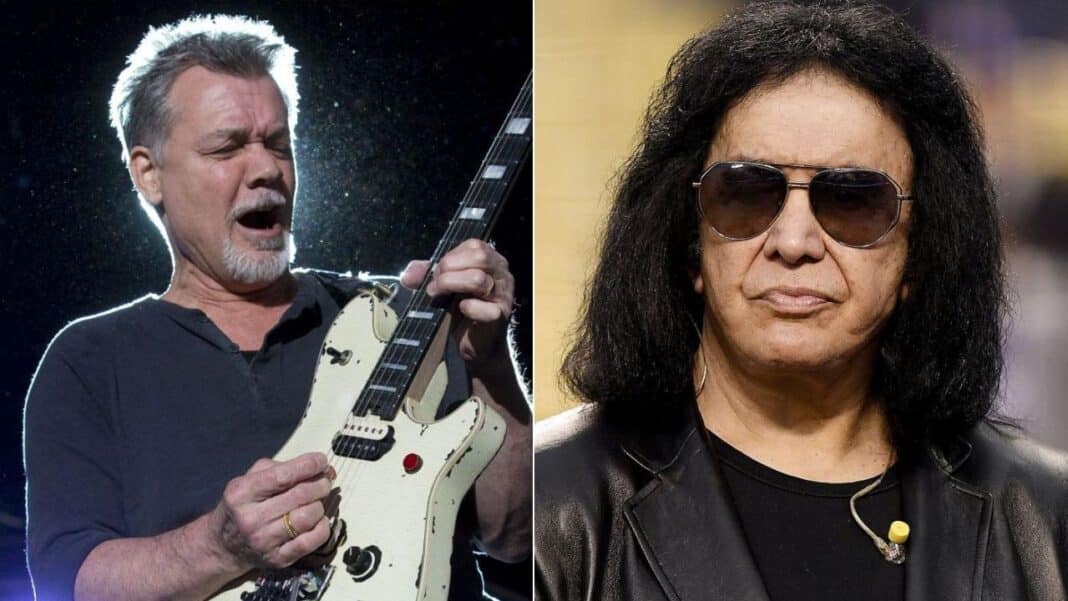 KISS's Gene Simmons Admits An Unheard Fact About Eddie Van Halen, Fans ...