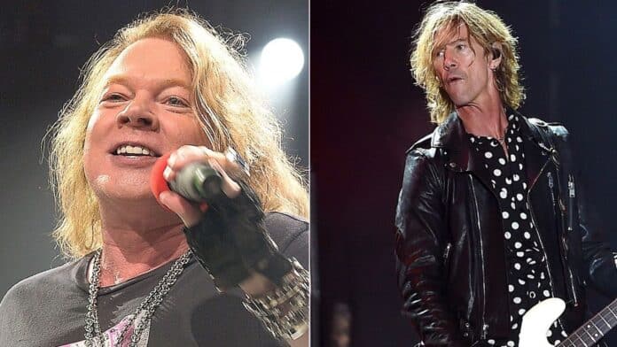 Guns N' Roses Shares A Touching Birthday Message For AXL ROSE and DUFF ...