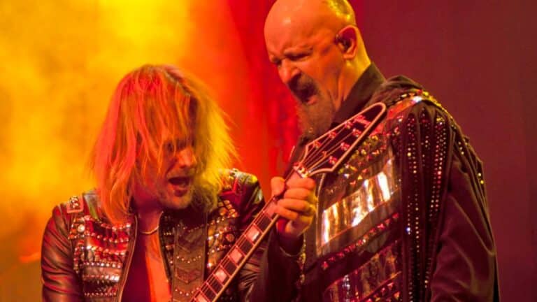 Judas Priest Guitarist Richie Faulkner Recalls Onstage Heart Break: “I Was Tired That Day”