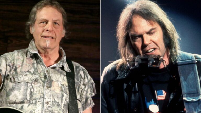 Ted Nugent On Neil Young: “Stoner Birdbrain Punk”