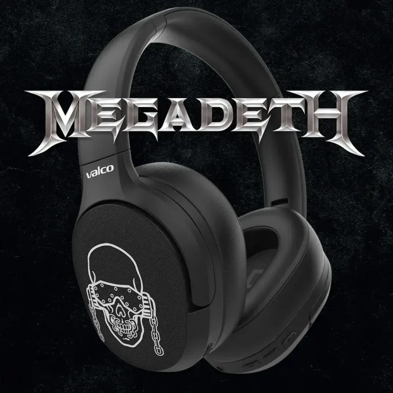 Megadeth Releases New Headphones VMK25 From Valco Oy